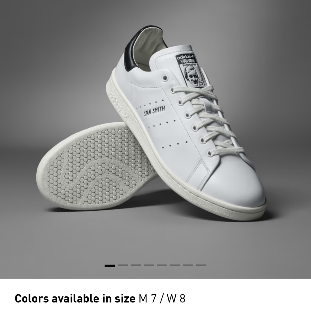 Adidas Stan Smith Lux Unisex Leather Sneakers
Men size 7/Women size 8 - Picture 8 of 8